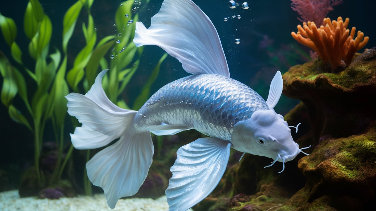 Platinum Butterfly Koi: A Journey Of Elegance And Grace