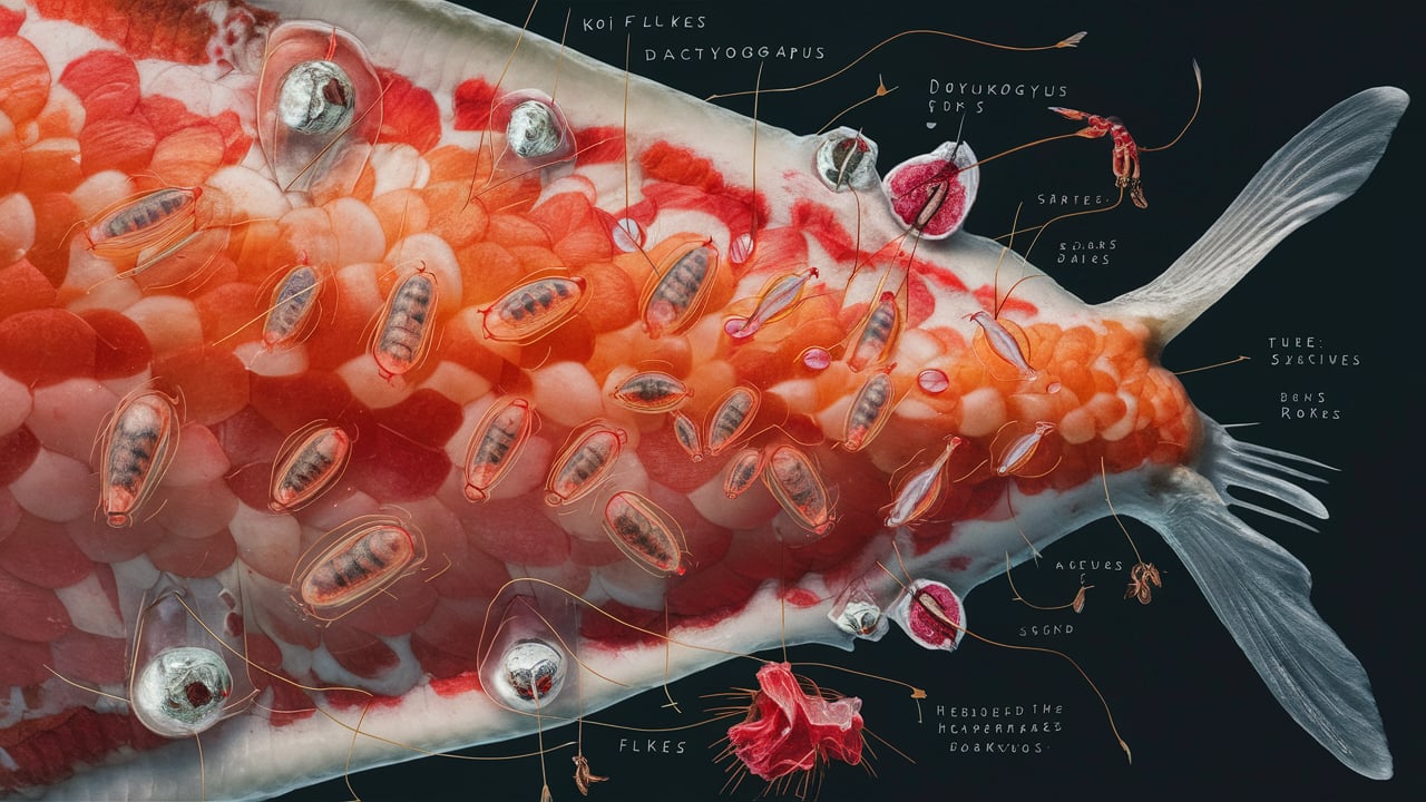 Flukes On Koi: Understanding And Combating Aquatic Parasites